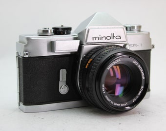 Appareil photo reflex numérique Minolta SR-1 35 mm avec objectif 50 mm f1.7