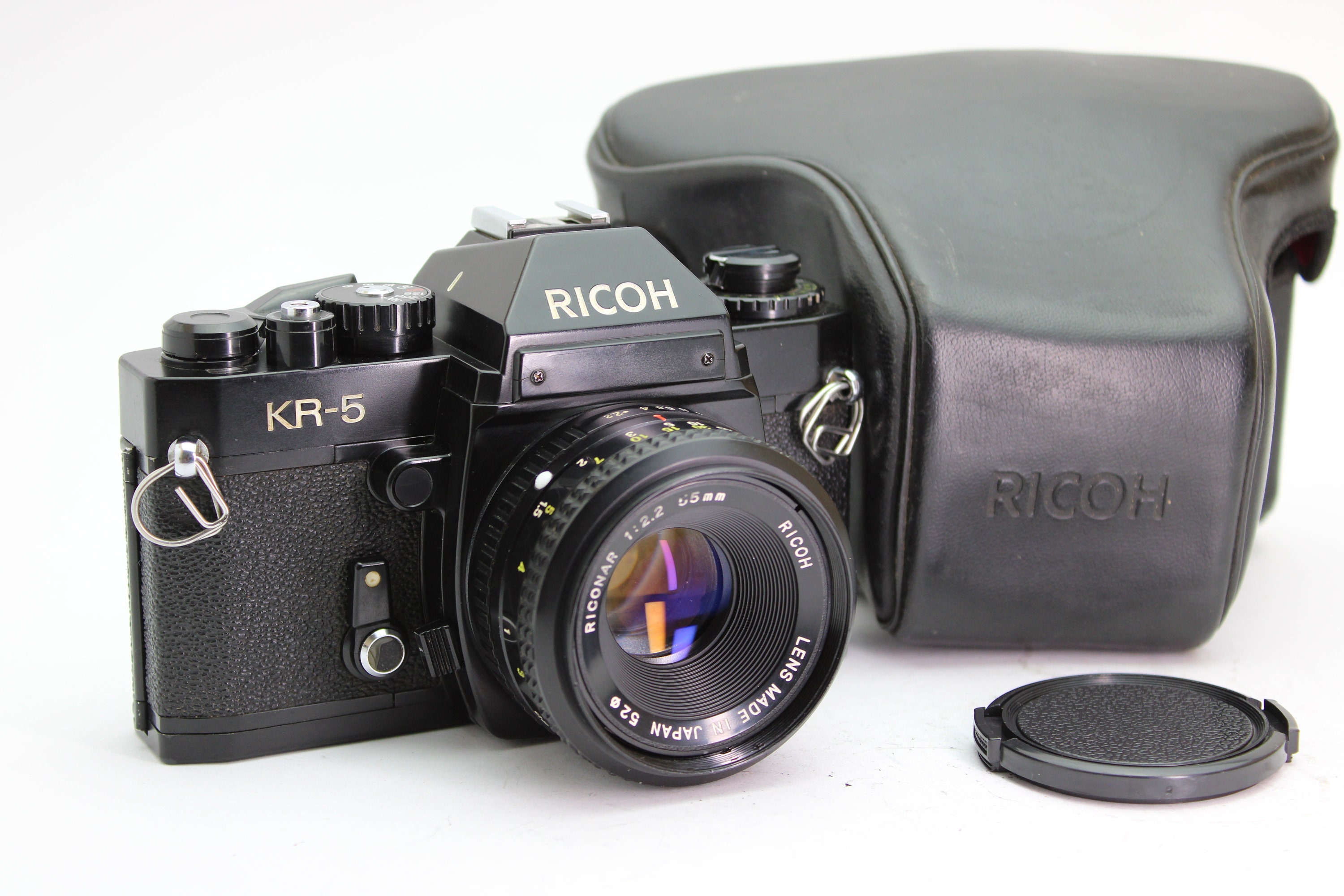 Ricoh KR-5 35mm Film SLR Camera With 55mm F2.2 Lens - Etsy