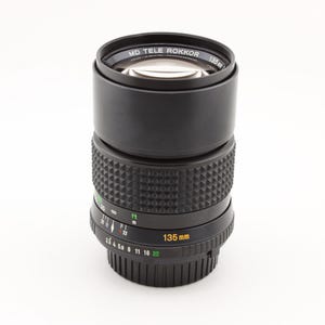 ミノルタ MD 135mm f2.8 単焦点望遠レンズ - Etsy 日本
