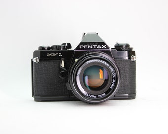 Pentax MV-1 35mm Film Camera with 50mm Lens