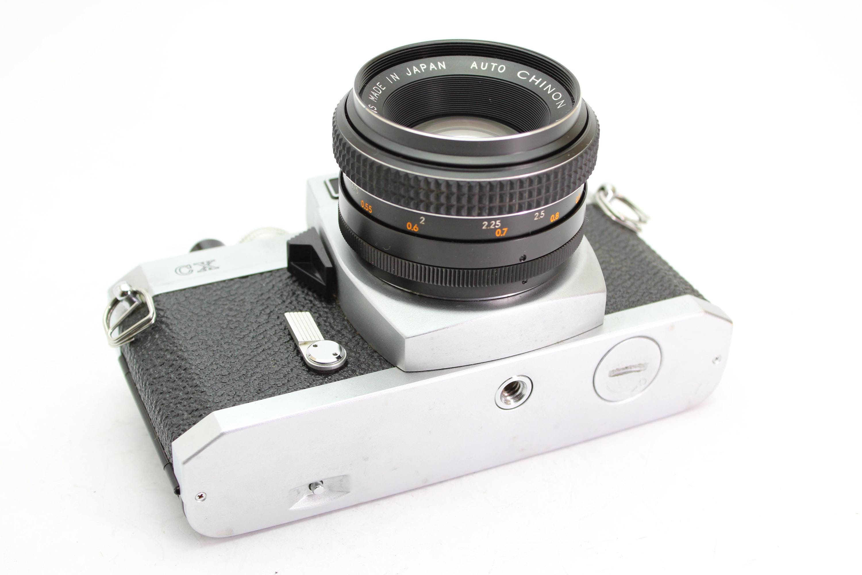 Chinon CX SLR 35mm Film Camera With 55mm F1.7 Chinon Lens - Etsy