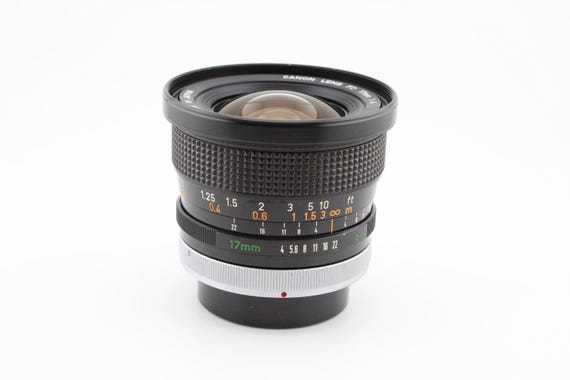 Canon FD 17mm F4 (O) Rare Ultra Wide Angle Lens