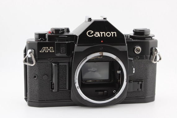Canon A-1 SLR 35mm Film Camera Black Body - Etsy