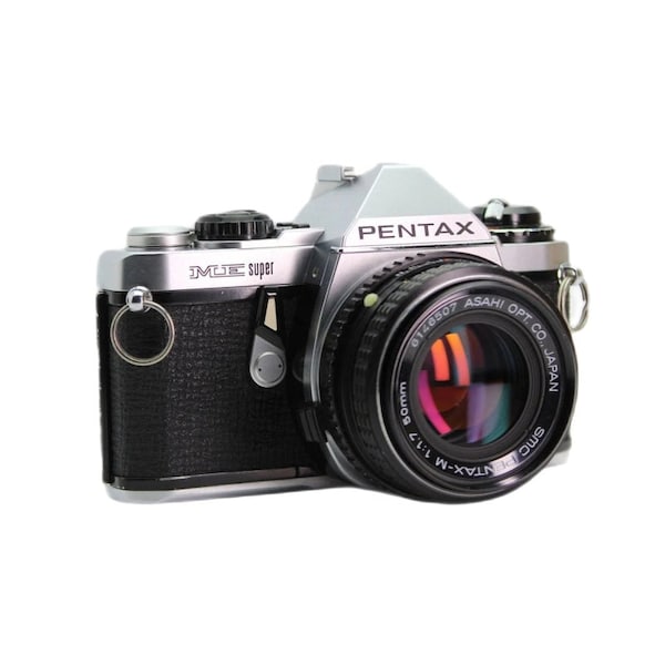 Pentax ME Super 35mm Film Camera with 50mm Lens