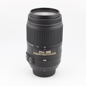Nikon AF-S Nikkor 55-300 mm f4.5-5.6 ED G Kit Teleobjetivo con zoom para Nikon AF-S