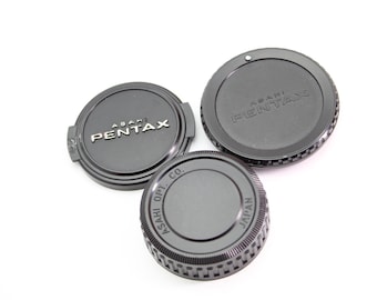 Pentax Lens, Rear Lens and Body Caps for Vintage Pentax Camera's and Lenses