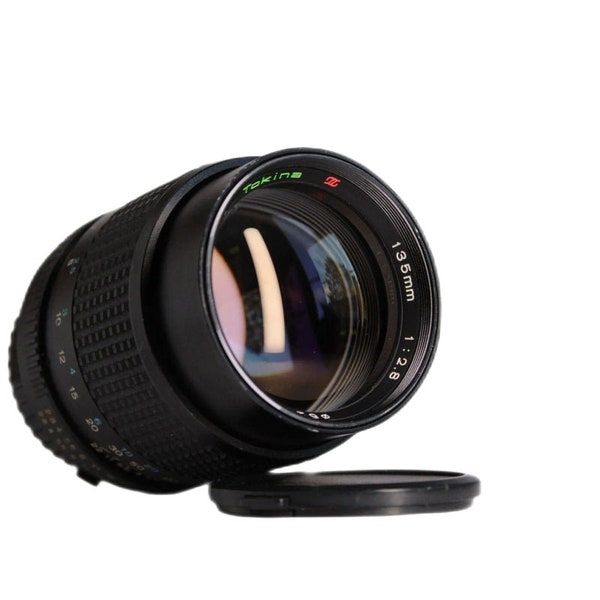 Minolta MD - Tokina 135mm f/2.8 Telephoto Lens for MD-Mount Camera's