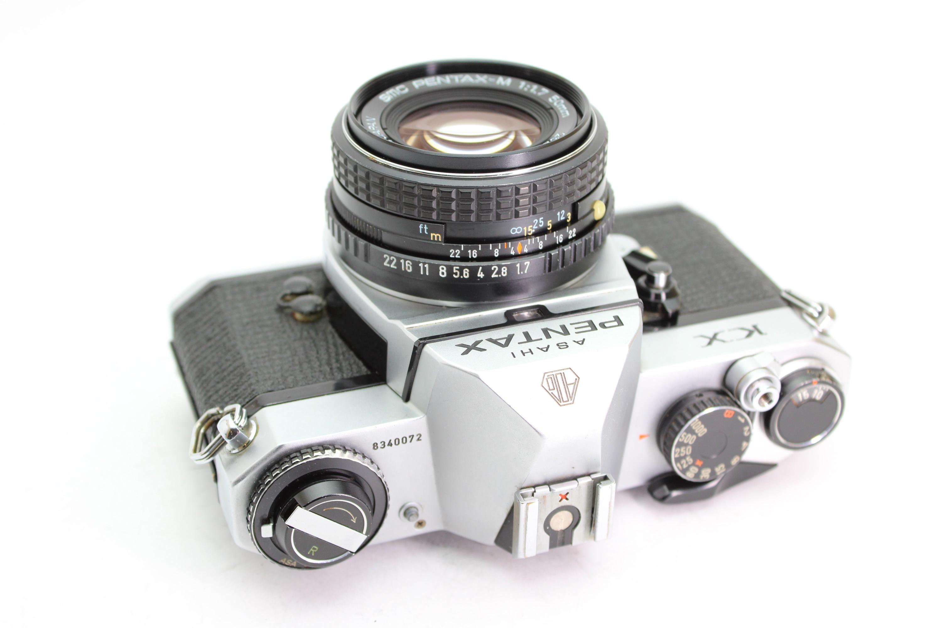 ペンタックス KX SLR 35 mm フィルムカメラ（50 mm f1.7 ペンタックス