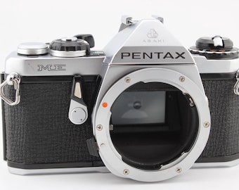 Pentax ME Chrome 35mm SLR Film Camera Body