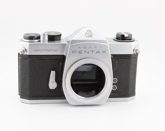 アサヒペンタックス SP SPOTMATIC／TAKUMAR 55mm f1.8 Vintage Asahi Pentax Spotmatic SP 35mm Film Camera & 55mm f1.8
