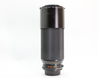 Minolta MD Zoom 100-300mm f5.6 Kit Lens for Minolta MD Mount Cameras