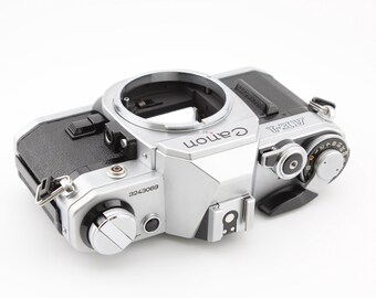 Canon AE-1 SLR 35mm Film Camera Chrome Body - Etsy