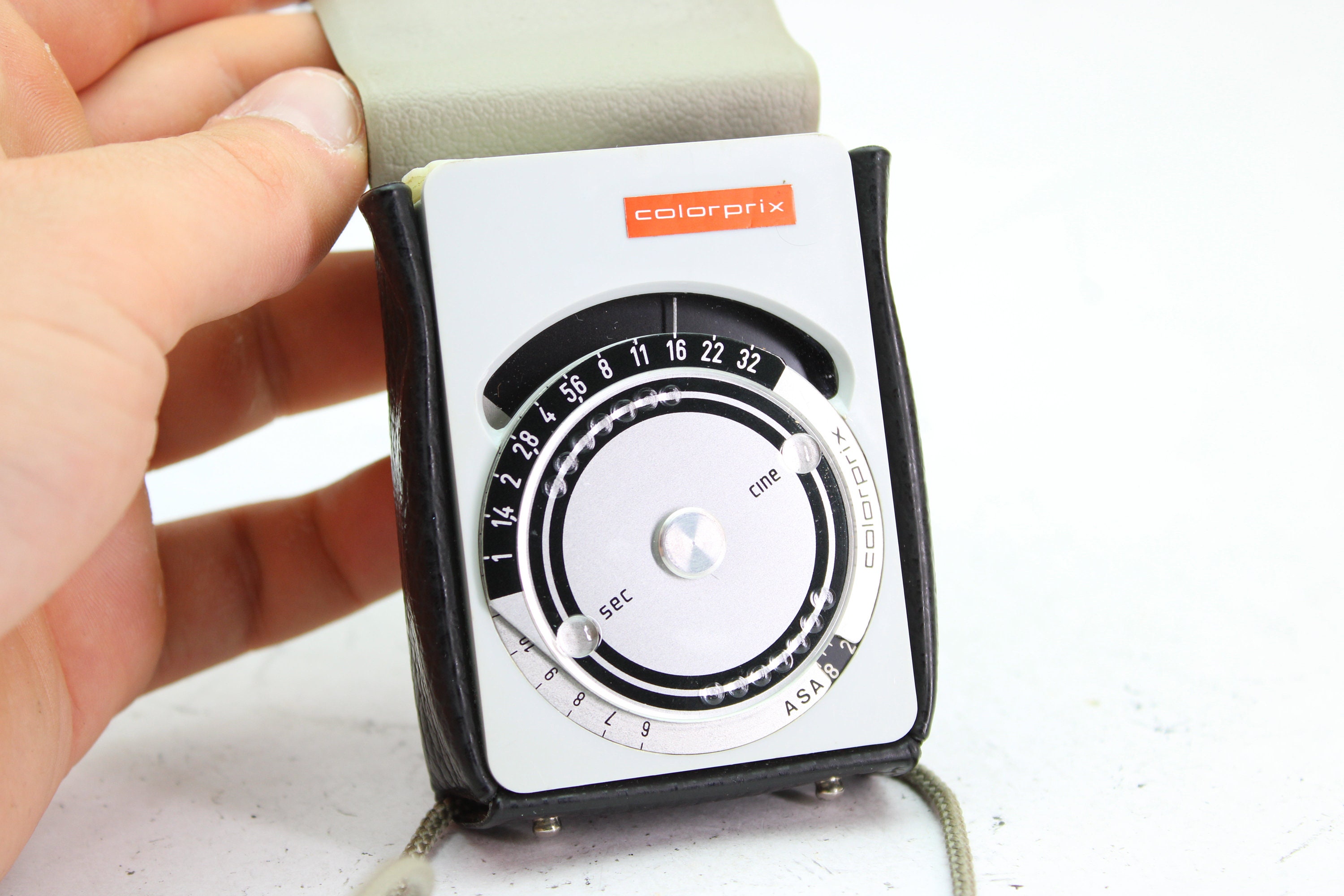 Luxmètre Ancien MINILUX – Avec Chaînette Laiton – Vintage Fonctionnel