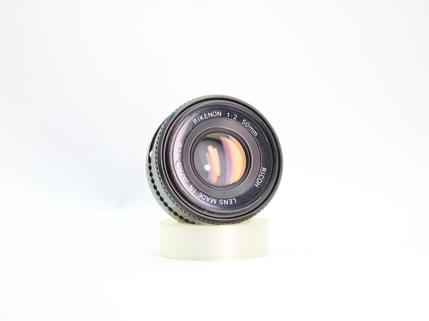 Vintage Ricoh XR6 35mm Film SLR Camera With 50mm F/2 Lens