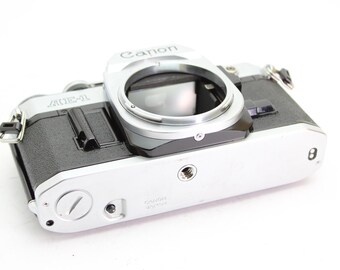 Canon AE-1 Silver シルバー #7872 Canon AE-1 SLR 35mm Film Camera Chrome Body - Etsy