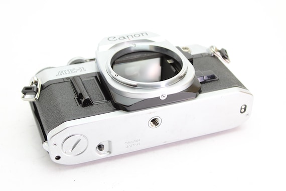 Canon AE-1 SLR 35mm Film Camera Chrome Body - Etsy
