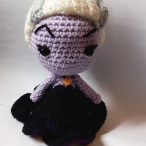 Ursula from The Little Mermaid Crochet Pattern PDF Amigurumi