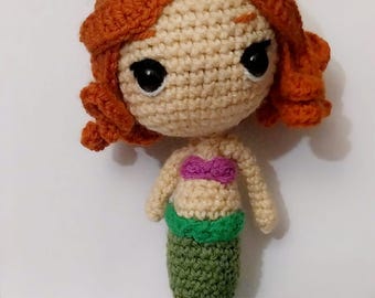Ariel from The Little Mermaid Crochet Pattern PDF Amigurumi