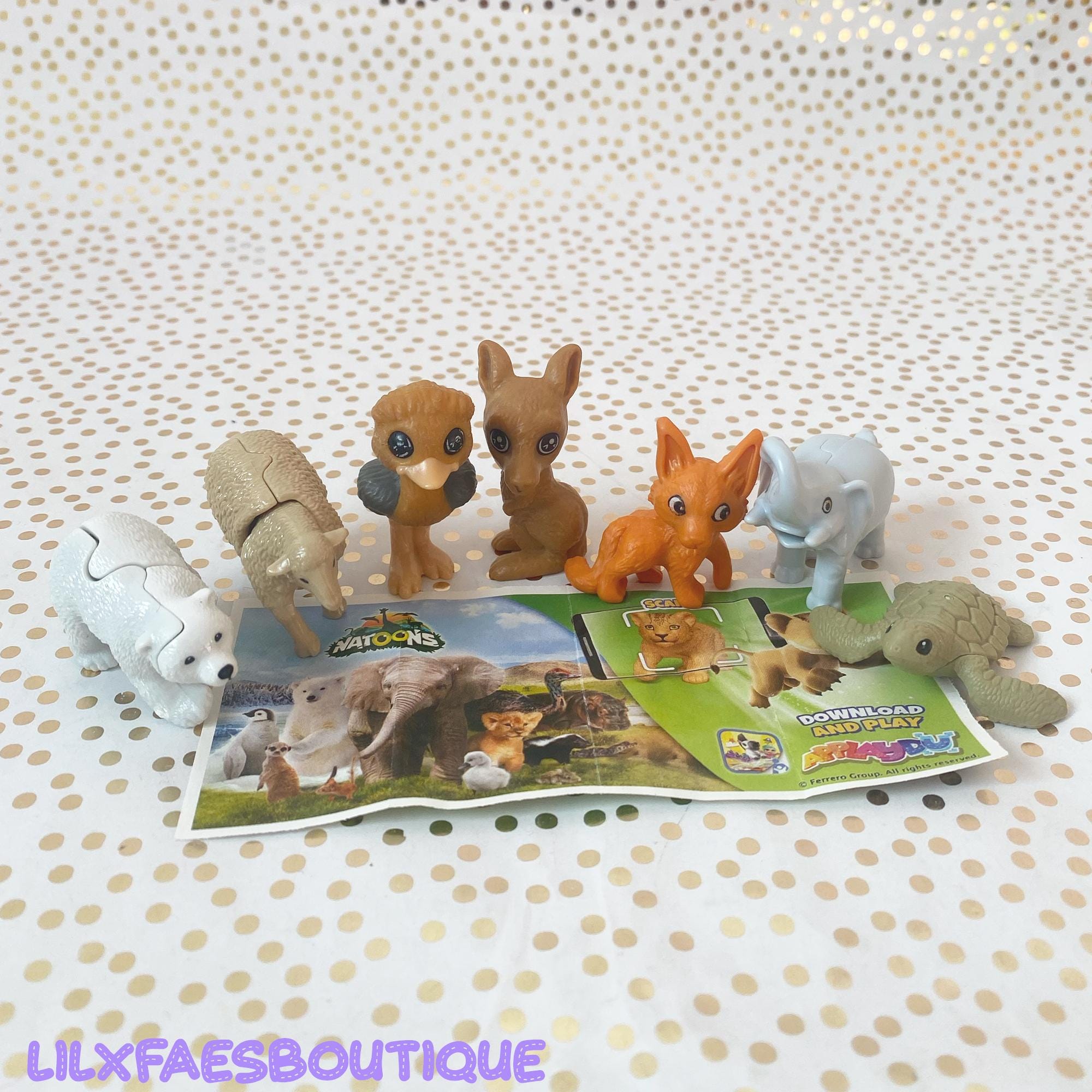 Kinder Egg Natoons Small Action Figures *pick Your Own*