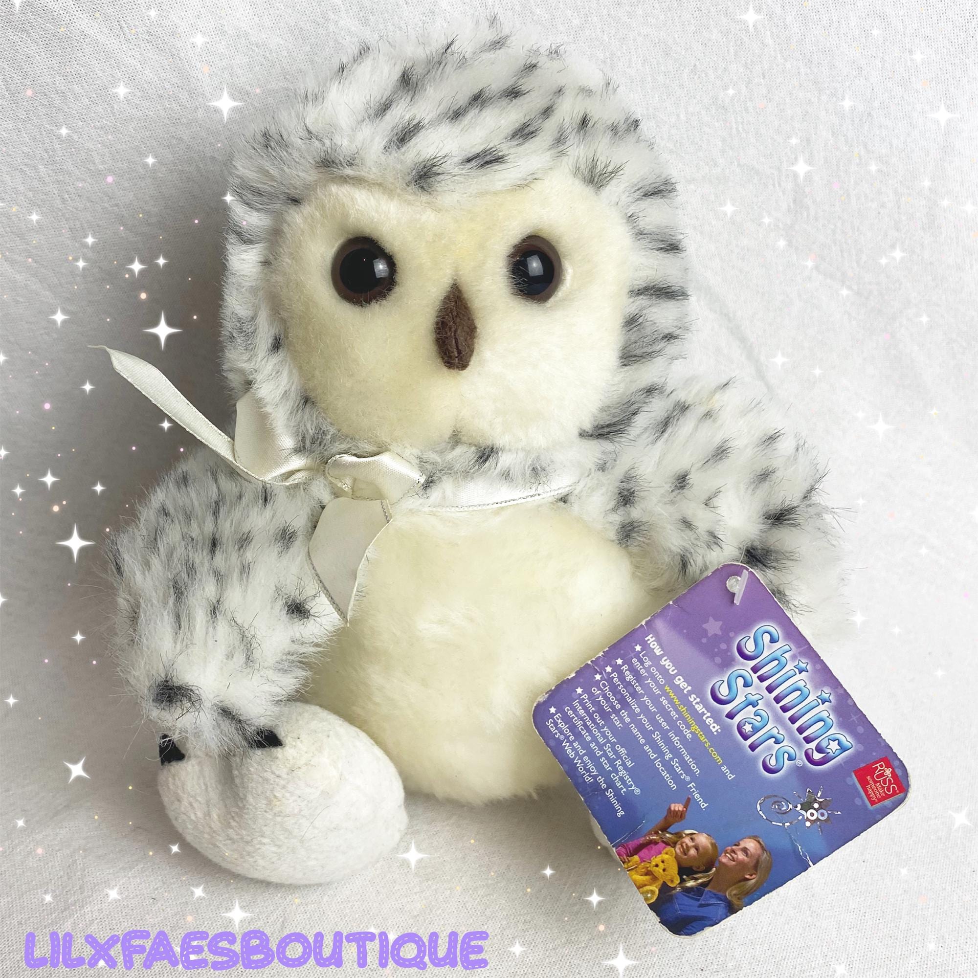8" Russ shining stars owl soft toy plushie with tags