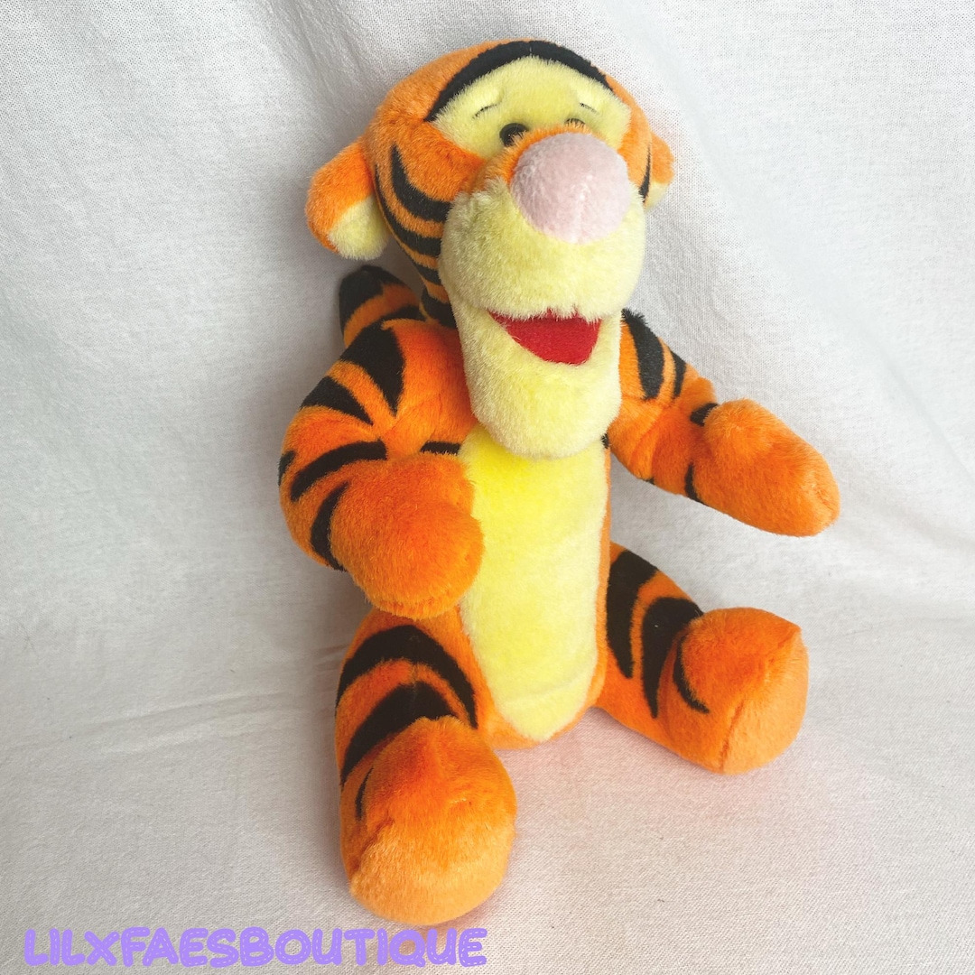 Vintage Early 2000s 10" Tigger Soft Toy Plushie - Etsy
