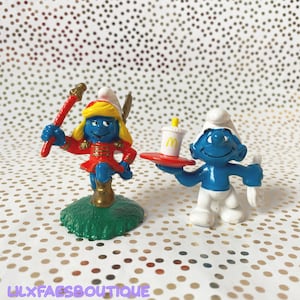 Vintage 1996 Mcdonalds Smurf toy (schelich)
