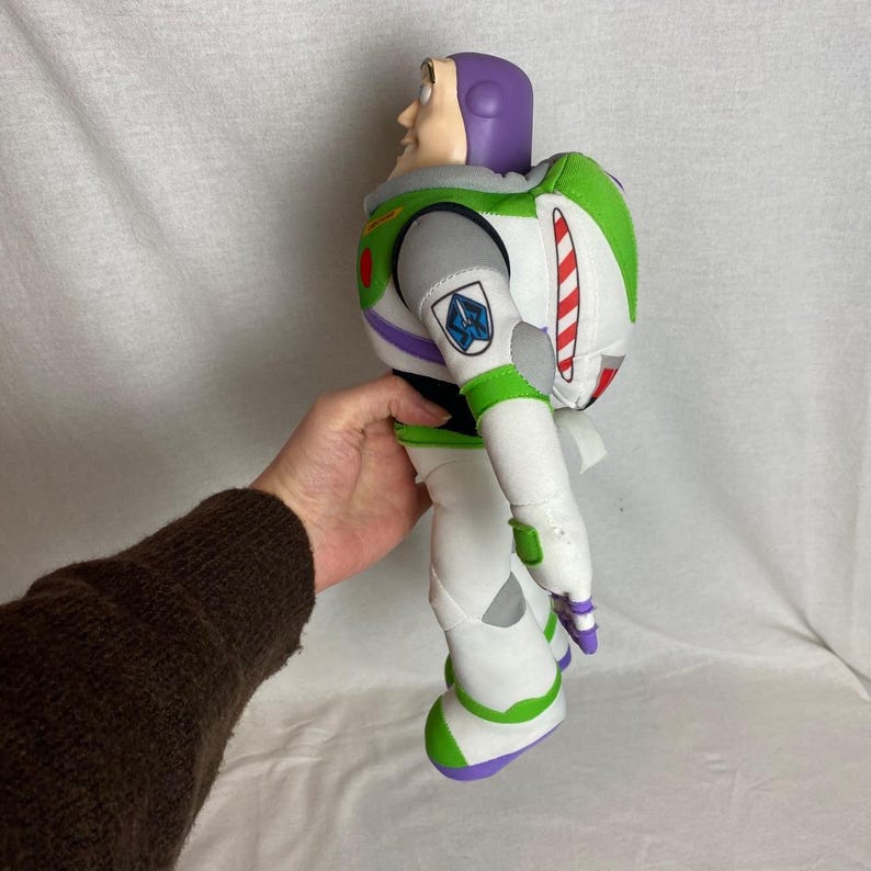 14" Applause vintage 2000s Toy Story Buzz Lightjahre Plüsch Bild 3