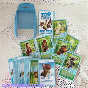 Juego de cartas coleccionables Top Trumps Specials Ice Age con estuche