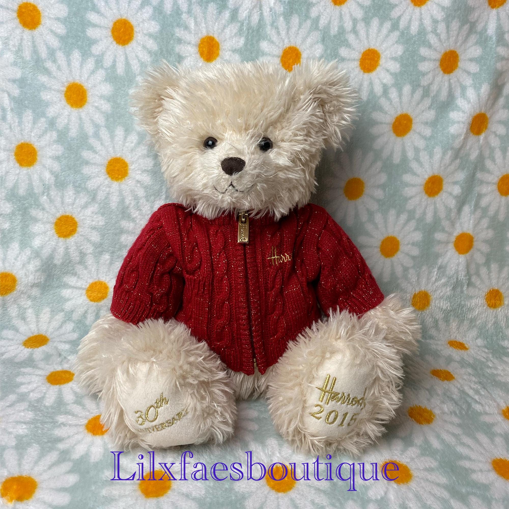 Harrods Bear 2015 Harrods Annual Collectible Christmas Teddy