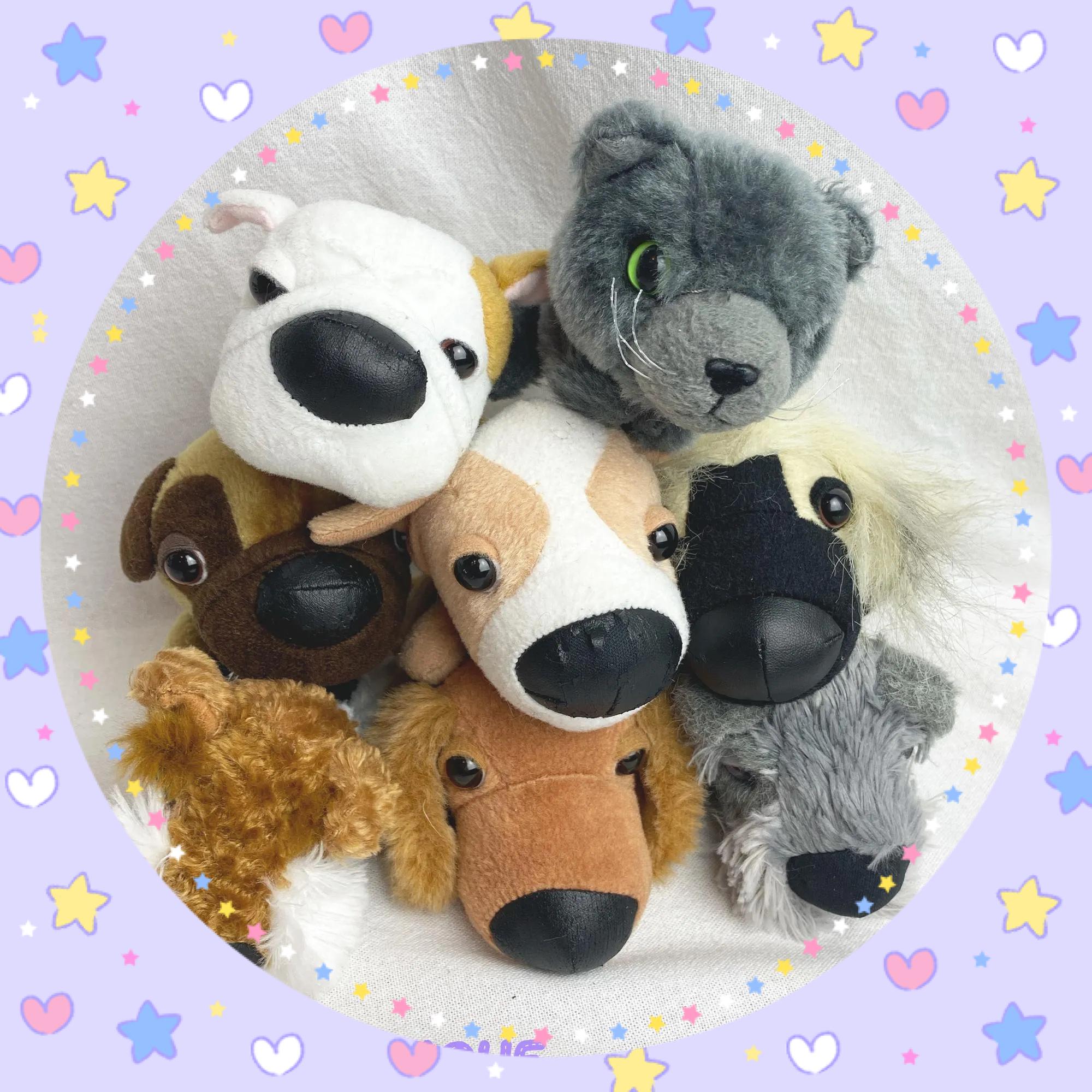 The Dog Artist Collection Plush - Etsy Canada