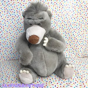 14&quot; Vintage Disney Baloo jungle book soft toy plush