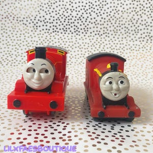 2 x 4&quot; Vintage James Thomas the tank engine train toys