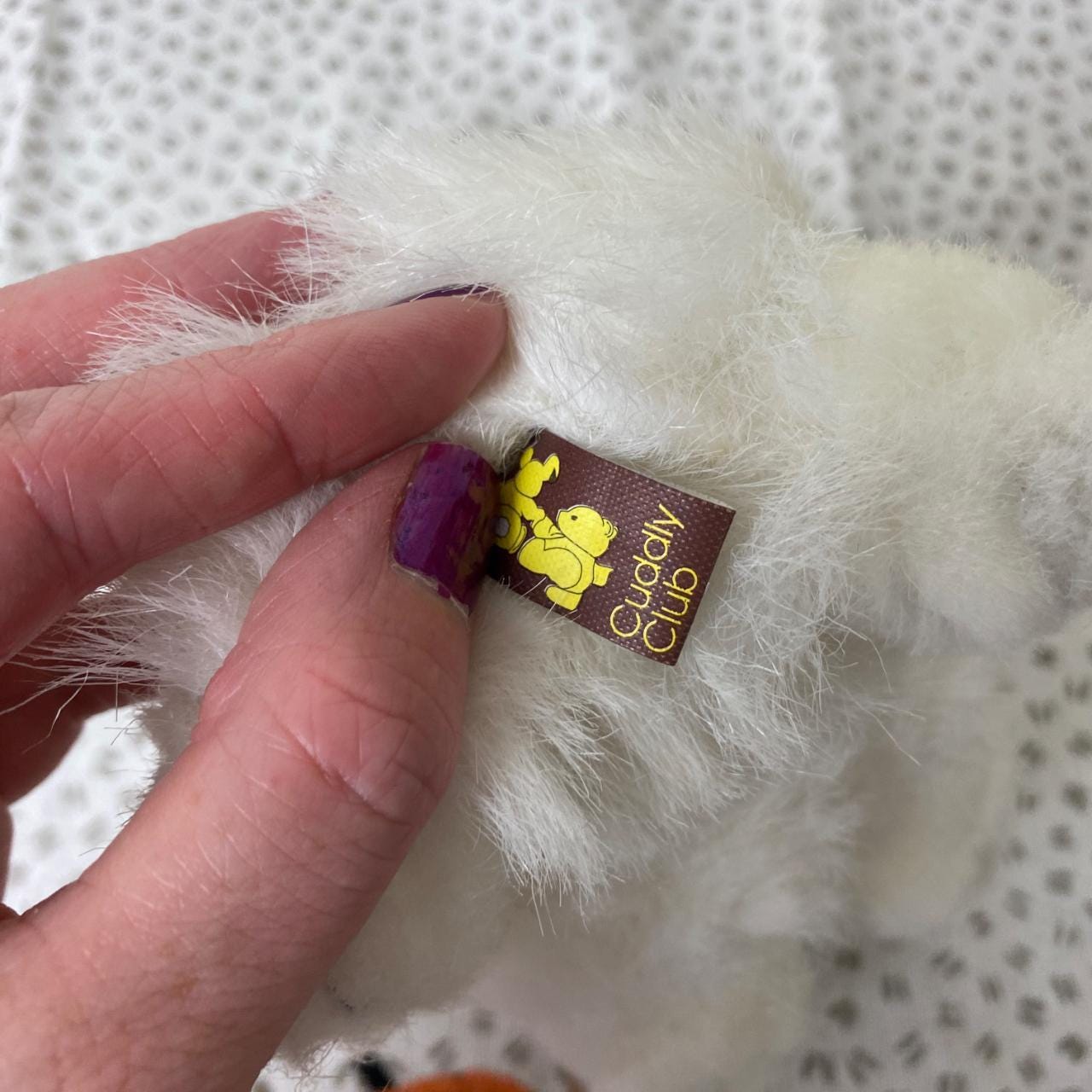 6インチ ヴィンテージ 1990年代 白ウサギ ぬいぐるみ - Etsy 日本