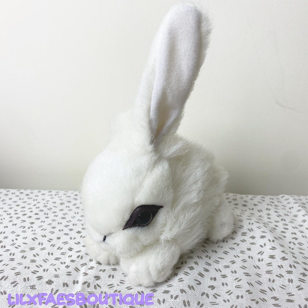 6インチ ヴィンテージ 1990年代 白ウサギ ぬいぐるみ - Etsy 日本