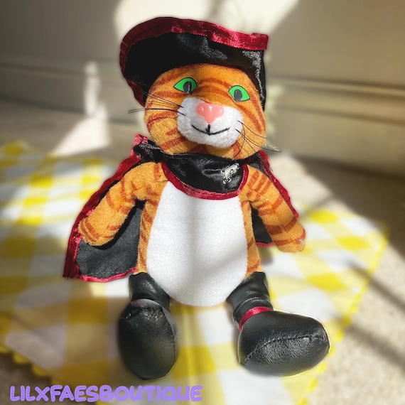 8インチ 2007年 長靴をはいた猫 シュレック3 ぬいぐるみ - Etsy 日本