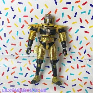 6&quot;1997 Bandai Beetleborg gold Actionfigur Spielzeug
