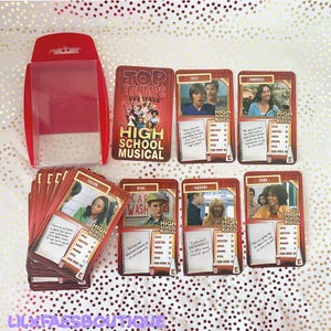 Top troeven specials High School Musical-kaarten met hoesje