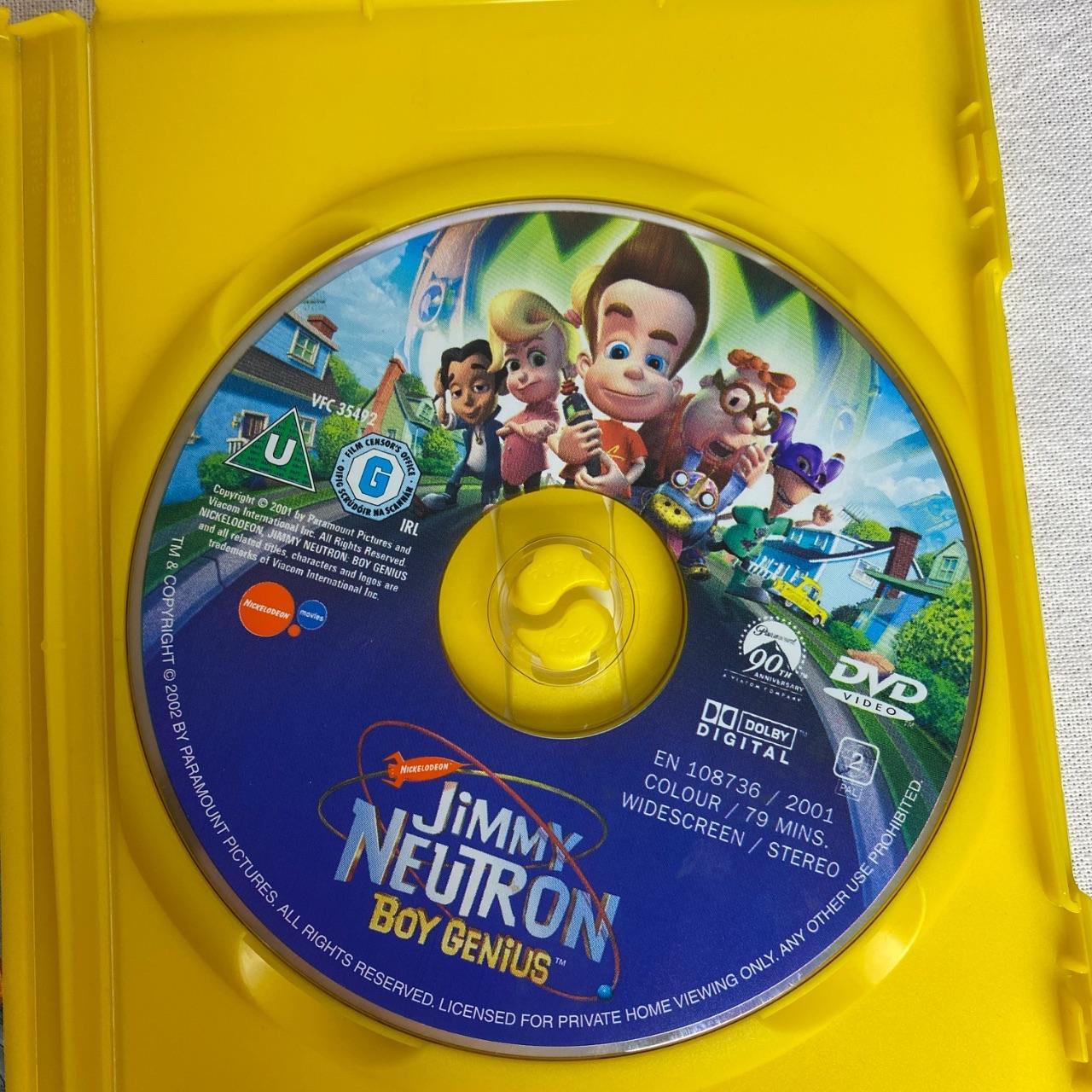 2001 Jimmy Neutron Boy Genius DVD Film - Etsy
