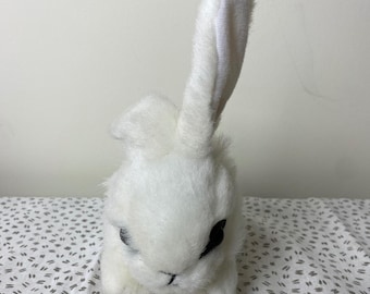 6インチ ヴィンテージ 1990年代 白ウサギ ぬいぐるみ - Etsy 日本
