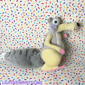 10&quot; 2009 Ice age 3 dawn of the dinosaurs Scratt soft toy plush