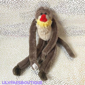 17&quot; realistic baboon soft toy plush monkey