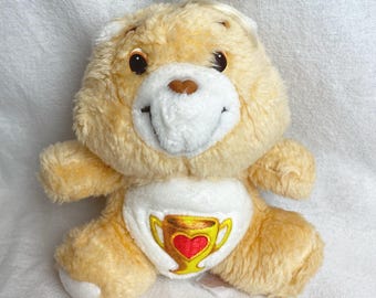 ヴィンテージ チャンプベア ケアベア ブルートロフィー 13インチ 2004