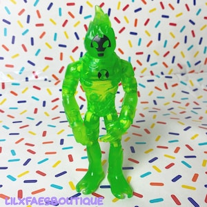 5&quot; Ben 10 out of the omnitrix heat blast action figure
