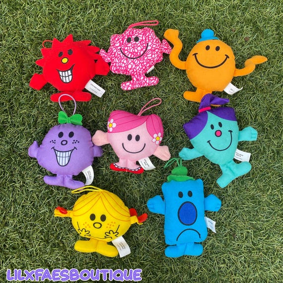 2020s Mcdonalds Mr Men Little Miss Plush Toys *pick Your Own* - Etsy