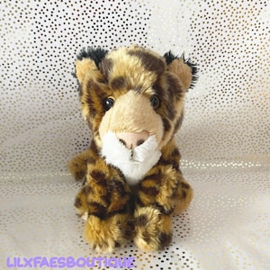 8&quot; Ravensden Leopard soft toy plush big cat