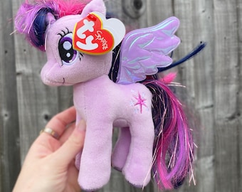 7"BNWT 2016 My little pony Twilight sparkle Stofftier Plüschtier