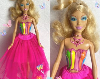 12" Barbie fairytopia magic of the rainbow Elina doll