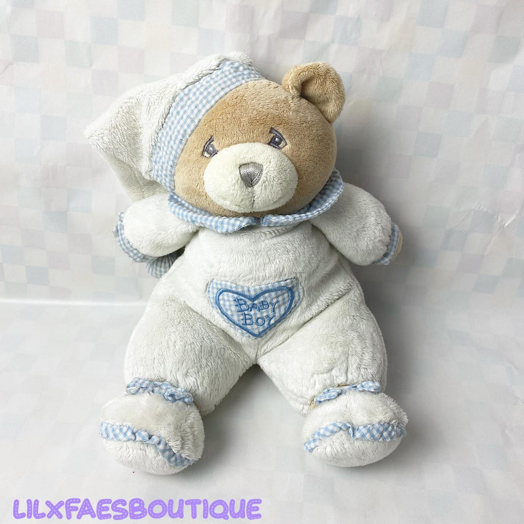10" Keel Toys Baby Boy Teddy Bear Plush Simply Soft - Etsy