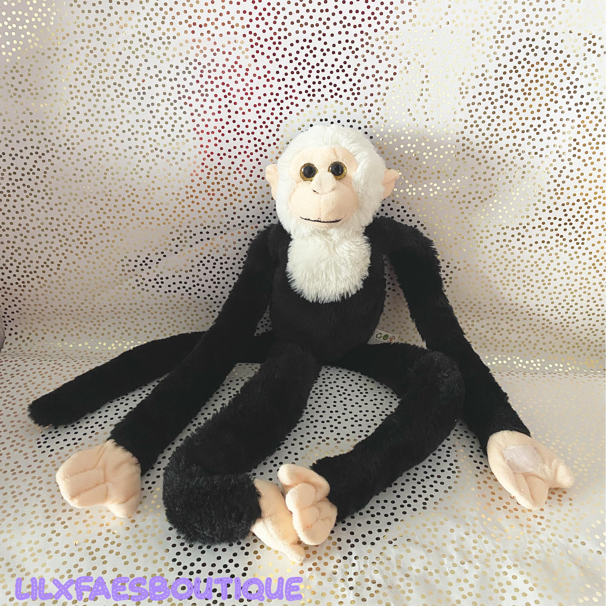 Peluche a forma di scimmia da 22 pollici con mani e piedi in