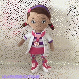 7&quot; Doc Mcstuffins plush doll soft toy
